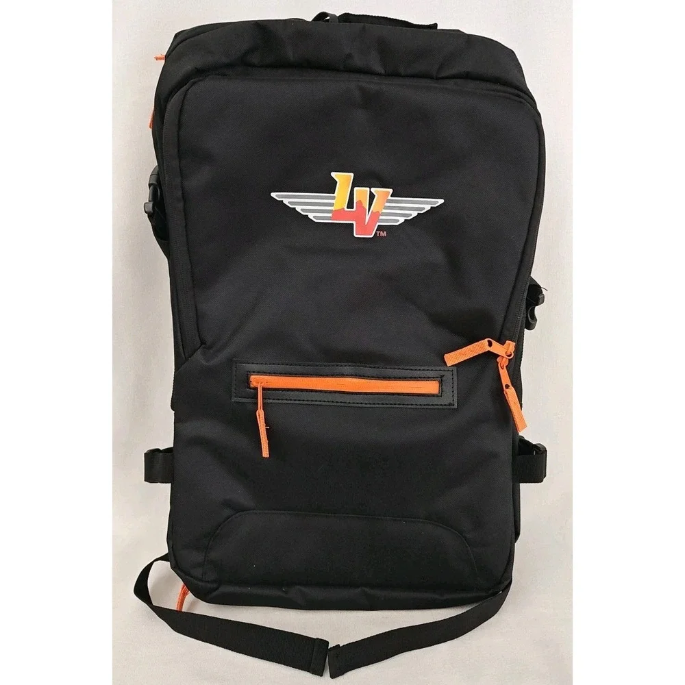 Las Vegas Aviators Backpack MiLB Baseball Travel Bag Black Orange Adult 20 x 11‎